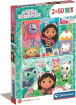 Clementoni CLE puzzle 2x60 SuperKolor Cottage Gabby 24804