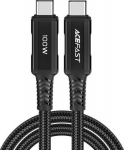 Kabel USB Acefast USB-C - USB-C 2 m Czarny (6974316280996)