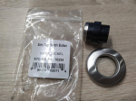 ISE Brushed Steel Button