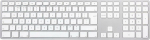 Matias Keyboard Mac USB-C Silver - for computers Apple | dedicated keys Mac | USB-C