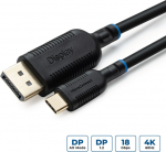 MicroConnect USB-C Displayport cable 1m