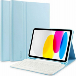 Tech-Protect Tablet Case do Apple iPad 10.9 2022 SC Pen + Keyboard Light blue