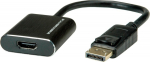 ROLINE video connection - DisplayPort / HDMI - DisplayPort (M) bis HDMI (W)