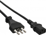 InLine Power cord, C13, IT - Power cord (C13, IT, AC), length: 1.8 m, fits for: power supply