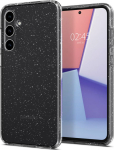 Kaitse&uuml;mbris Liquid Crystal Glitter, Samsung Galaxy S23 FE, l&auml;bipaistev s&auml;delusega, Spigen