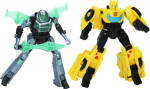 Hasbro Transformers Earthspark: Cyber-Combiner - Bumblebee & Mo Malto Action Figures (F8439)