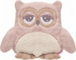 Beppe Owl mascot Abby 23 cm pink-cream