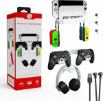 JYS Wall Mount Wall Hanger do Nintendo Switch / Switch OLED / Switch LITE / NS252