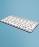 R-Go Tools R-Go Compact Break keyboard, QWERTY (IT), bluetooth, white