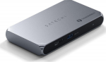 Satechi Thunderbolt 4 Slim Hub Pro | Port DC 20V | 1x USB 3.2 Gen. 2 | 1x TB4 Upstream 96W PD | 3x TB 4 (space gray)