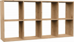 Topeshop MALAX 2X4 ARTISAN living room bookcase