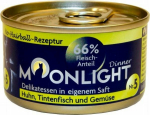 Moonlight Dinner Nr 5 - Kurczak, liver, carrot, pumpkin 80g