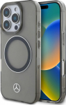 Mercedes-Benz Mercedes Silver Ring MagSafe Back Case for Apple iPhone 16 Pro