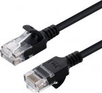 MicroConnect U/UTP CAT6A Slim 0.15M Black