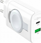 Loader Fixed Power Socket Travel Charger - ładowarka Apple Watch/USB-C/USB-A 33W White