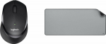 Log Logitech mouse B330 Silent Plus (910-004913) + Studio Series - MID GREY (956-000052)
