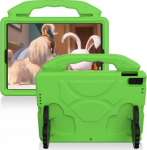 eSTUFF iPad 11th/10th gen Green, HANDY Kids Case with handle