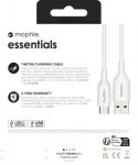Kabel USB Mophie USB-A - USB-C 1 m White (MPH71)