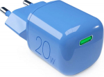 Charger Puro 20W GaN USB-C - niebieska