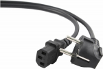 Cablexpert | Power cord (C13), VDE approved | Black