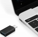 Adapter USB Gembird USB-C - USB Czarny (A-USB2-CMAF-01)