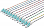DIGITUS LWL Pigtails LC simplex OM3 12Stk 2.00m