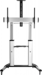 Techly Mobile stand for large TV LCD/LED 60-100 cali 100kg VESA 2 shelves