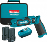 Makita TD022DSE Screw machine 7.2V 2 batteries included