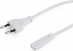 CABLE POWER EU 1.8M/WHITE PC-184/2-W GEMBIRD