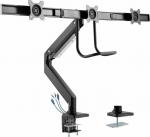 InLine InLine&reg; Desktop mount with lifter and USB 3.0, movable, for 3 Displays up to 27'' max. 3x6kg