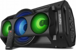 Speaker Sven PS-680 czarny, power output 2x32.5W (RMS), TWS, Bluetooth, FM, USB, Micro SD, LED-display, RC, lithium battery, SV-020187