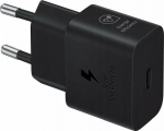 Samsung Mobilfunkzubeh&ouml;r Samsung Galaxy Power Adapter USB Type C 25W 1m Black Blister