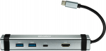 CANYON hub DS-3 4in1 USB-C Space Grey