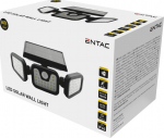 Entac Outdoor wall lamp with PIR & Solar function 3fach