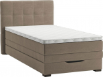 Continental bed JEEP 90x200cm, beige
