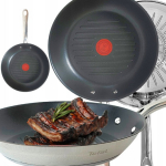 Tefal Infinite grill H8151325 - stuff: aluminium | Shell: titanium | Diameter [cm]: 24