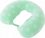 JILONG FLOCKED TRAVEL PILLOW WITH HEADREST 53x34.5CM 23004
