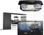 Ceramic foil GrizzGlass CarDisplay Protection do Range Rover 5 2021-2024 [2w1]