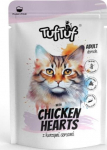 BULT Tuf Tuf Cat cat pouch with chicken hearts 100g