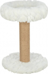 Pets Collection Mirella, scratching post�with a bed, dla kota, bia�y, 55 cm