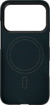 FoneKit Vectran-Kevlar Aramid Fiber suojakuori, iPhone 17 Pro, blue/black
