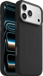 OtterBox Symmetry Cactus Leather suojakotelo, iPhone 17 Pro Max, Noir Ash