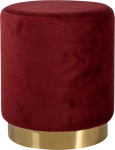 Ottoman LA PERLA D35xH42cm, red