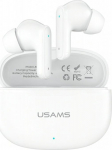 USAMS Headphones bluetooth 6.0 E05 TWS White