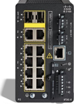 Cisco Catalyst IE3100 Rugged Series - Network Essentials - switch - Administrerad - 8 x 10/100/1000 (PoE+) + 2 x combo Gigabit SFP/RJ-45 - DIN-rail mountable - PoE+ (240 W)