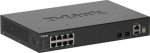 D-Link 10-PORT 1G SMART STACK SWITCH, 2X 10G SFP+ 8X 1G LAN