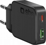 Charger SBS GaN 45W USB-C, Ultra Slim