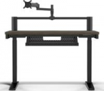 CORSAIR Gaming Tisch 4 Wood, Adjustable height,with.TFT-Ar