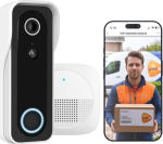 Trust 71388 DOORCAM-3000 Doorbell Chime / black, white