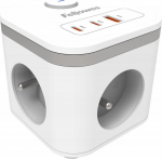Fellowes Power cube, TYP E, white